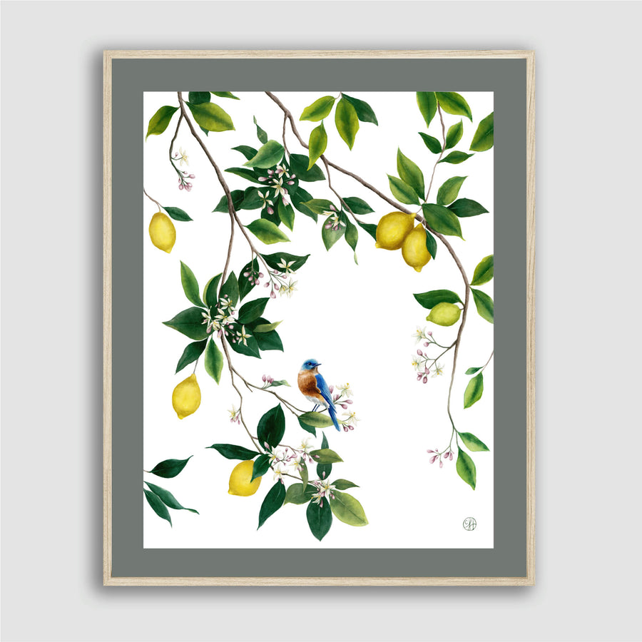 Lemon Tree for Grandma - Original Painting